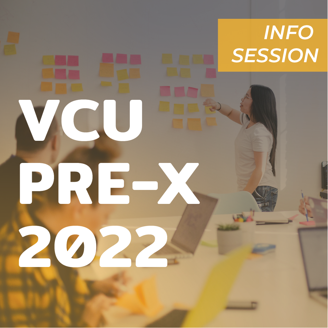 VCU pre-x 2022 info session